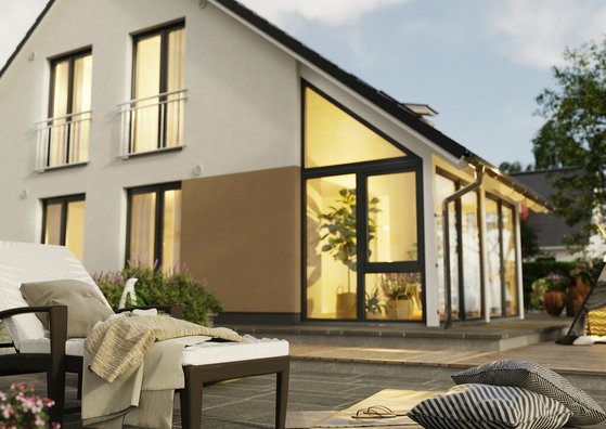 Einfamilienhaus mit Wintergarten