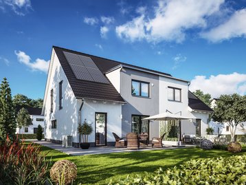 Doppelhaus-Duett-125-Garten-Elegance-Photovoltaik-Waermepumpe-Sonderausstattung