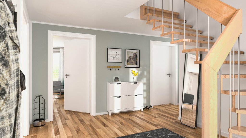 Das Flair 152 RE mit Blick auf Diele